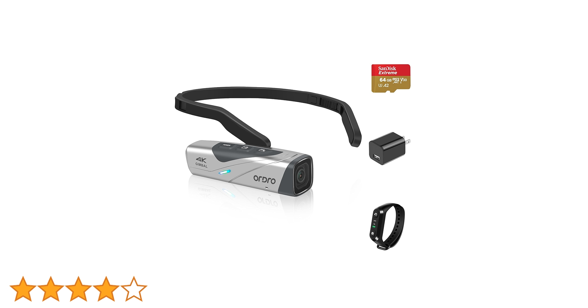 ORDRO EP8 ビデオカメラ Amazon | Ordro EP8 最新型 Vlog 4K ビデオカメラ ウェアラブル